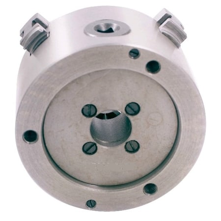 10 4-Jaw Plain Back Self-Centering Lathe Chuck